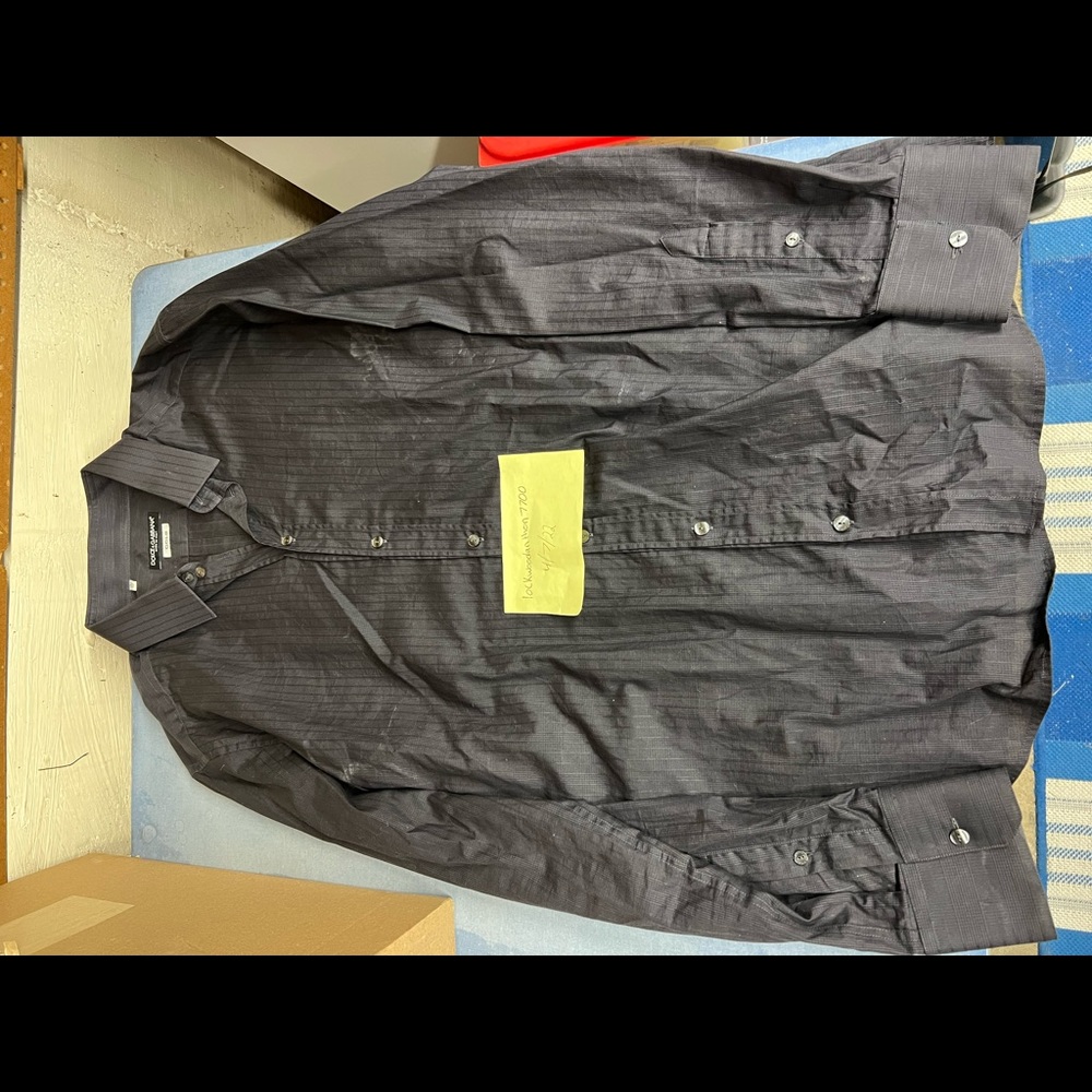 Dolce and gabbana gold dress shirt